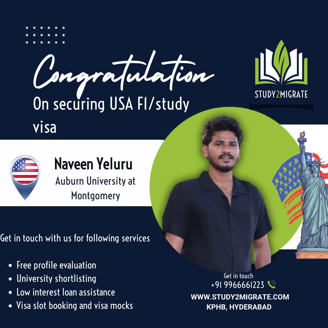 Naveen Yeluru — US F1 Visa
